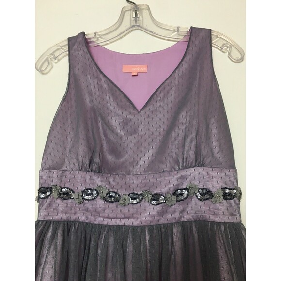 Coterie Dress Wedding, Evening, Cocktail Fit And Flare Sequin Size 4 - Picture 12 of 12